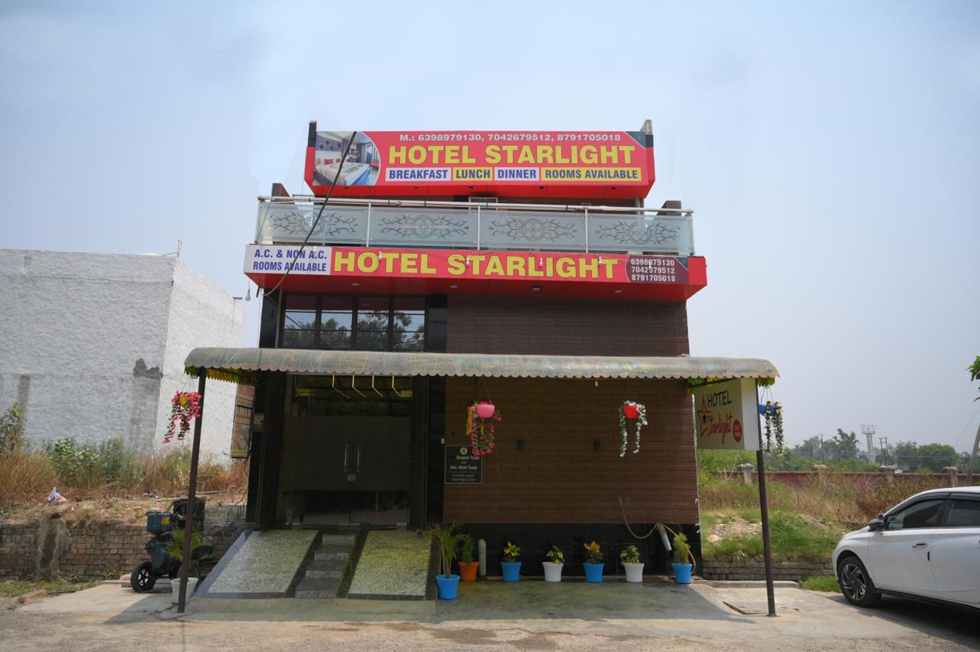 Hotel Starlight Meerut Exteriör bild