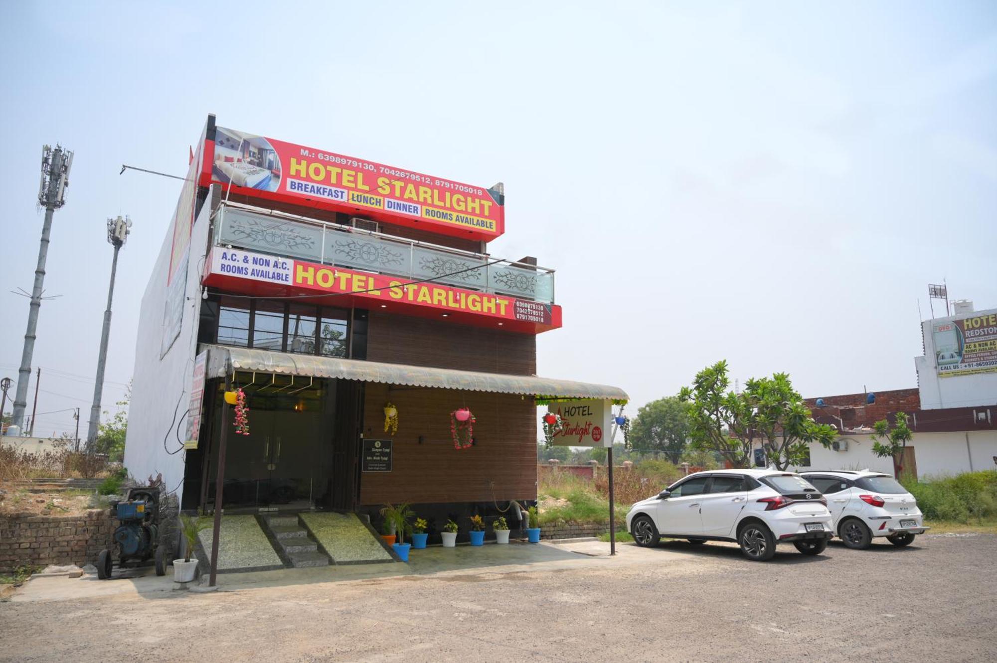 Hotel Starlight Meerut Exteriör bild